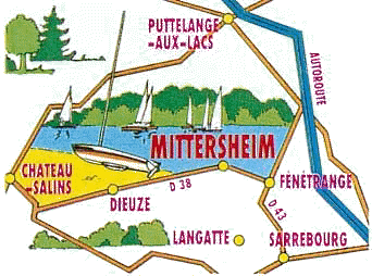 Plan d'accès à Mittersheim